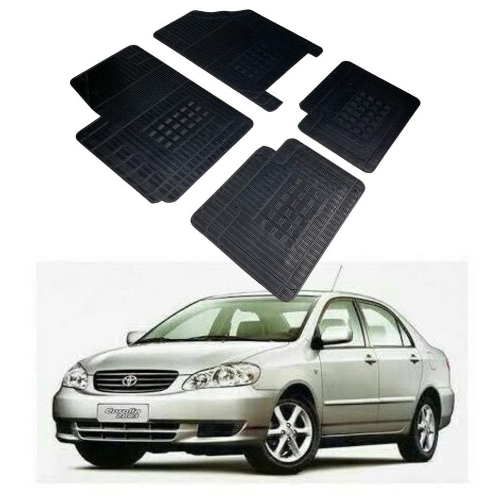 Jogo 4 Pecas Tapete Automotivo Especifico Corolla 2002 a 2008 100% Borracha