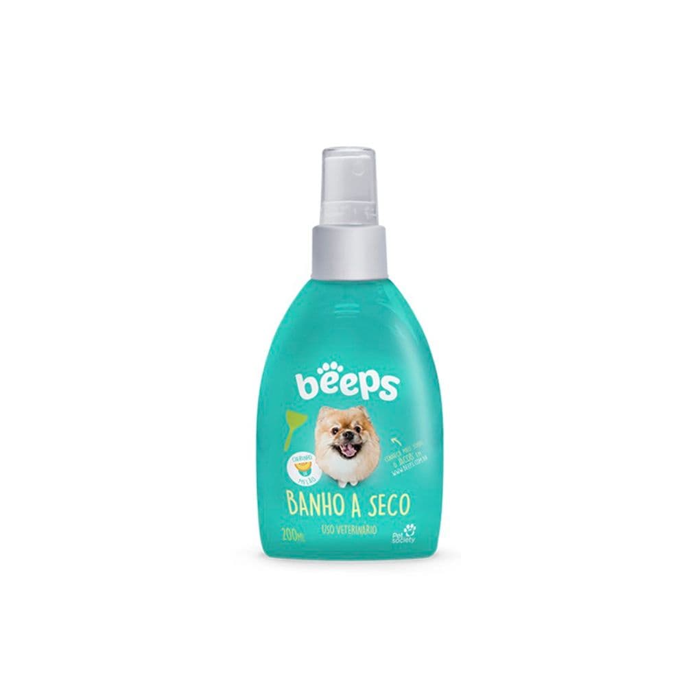 Banho a Seco Pet Cachorro e Gato Beeps - 200mL