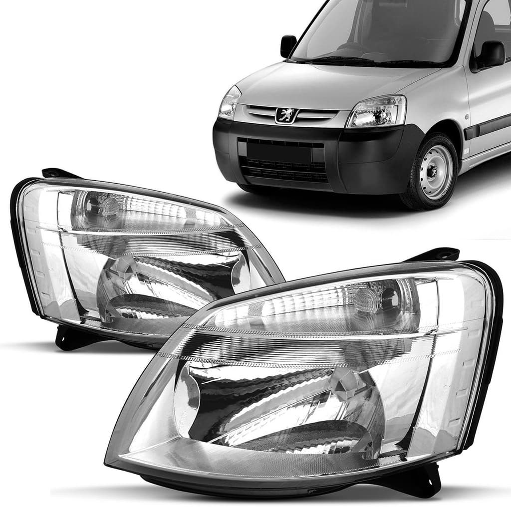 Farol Peugeot Partner 2010 2011 2012 2013 2014 2015 2016 2017 2018 2019 Eletrico