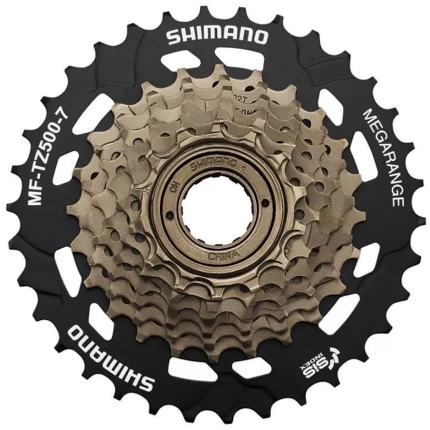 Catraca Roda Livre Shimano Mf Tz500 7 Velocidades Rosca Megarange 14/34 Original