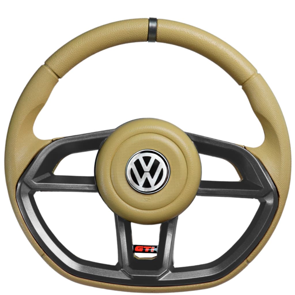 Volante Esportivo Gti Grafite Vw Fusca Variant Buggy Bugre 1970 1971 1972 1973 1974 1975 1976