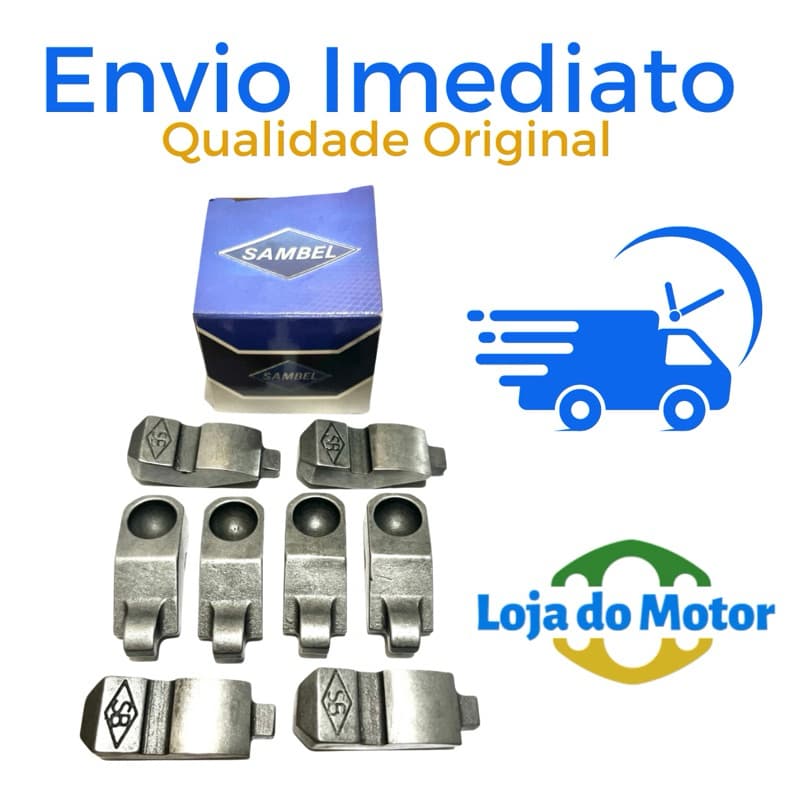Jogo De balancim GM Prisma de 2007 a 2012 1.0 a 2.0 balancim liso