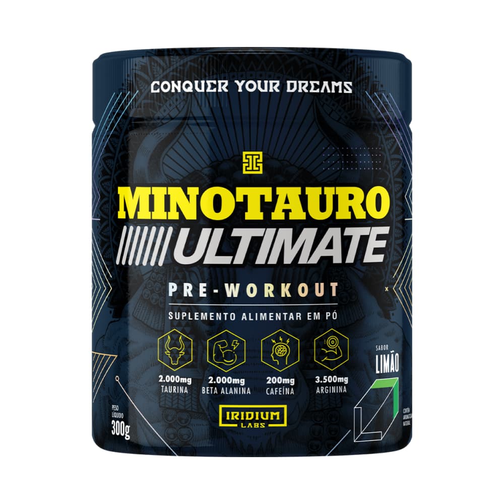 Pré Treino Minotauro Ultimate 300g - Iridium Labs