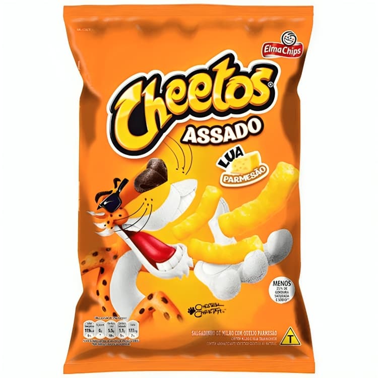 Salgadinho Cheetos Lua Parmesão 34g Elma Chips
