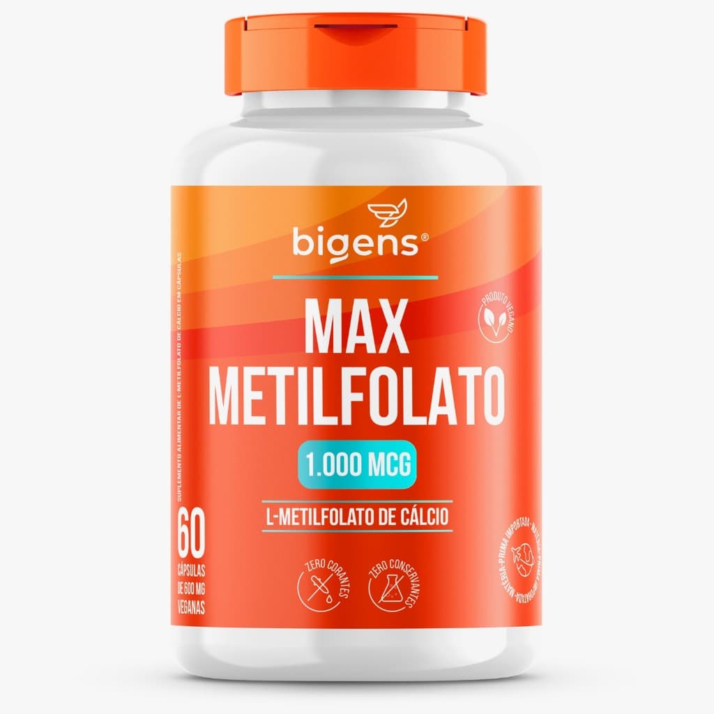 Max L-metilfolato Metilfolato 1000 60 Capsulas Bigens