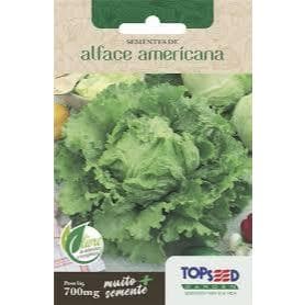 Semente Alface Americana Topseed - 1 Envelope