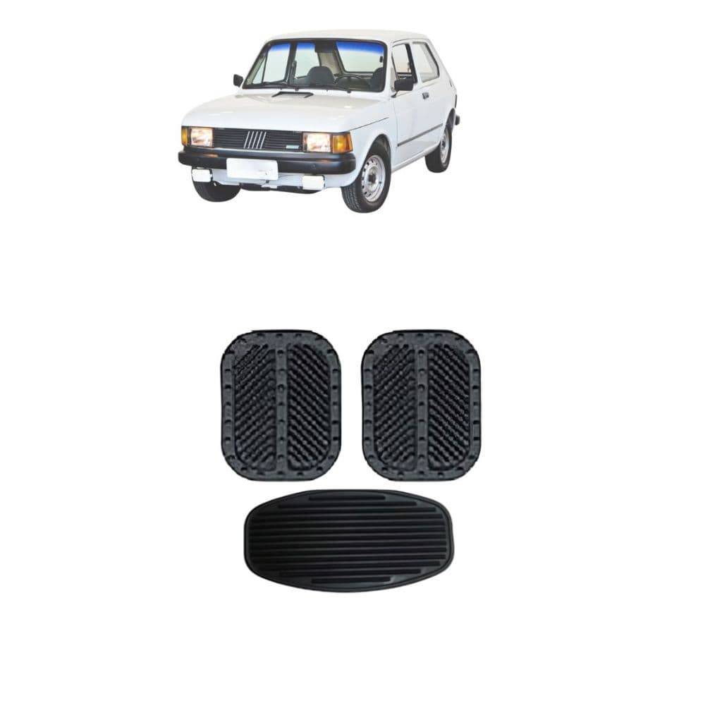 KIT CAPA PEDAL Fiat 147 76/88 FIORINO 82/87 – FREIO EMBREAGEM ACELERADOR