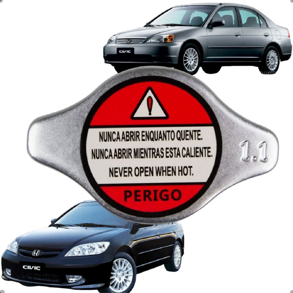 Tampa Do Radiador Honda Civic GII 1.7 1.8 2.0 2001 2002 2003 2004 2005 2006 2007 2008 2009 2010 2011