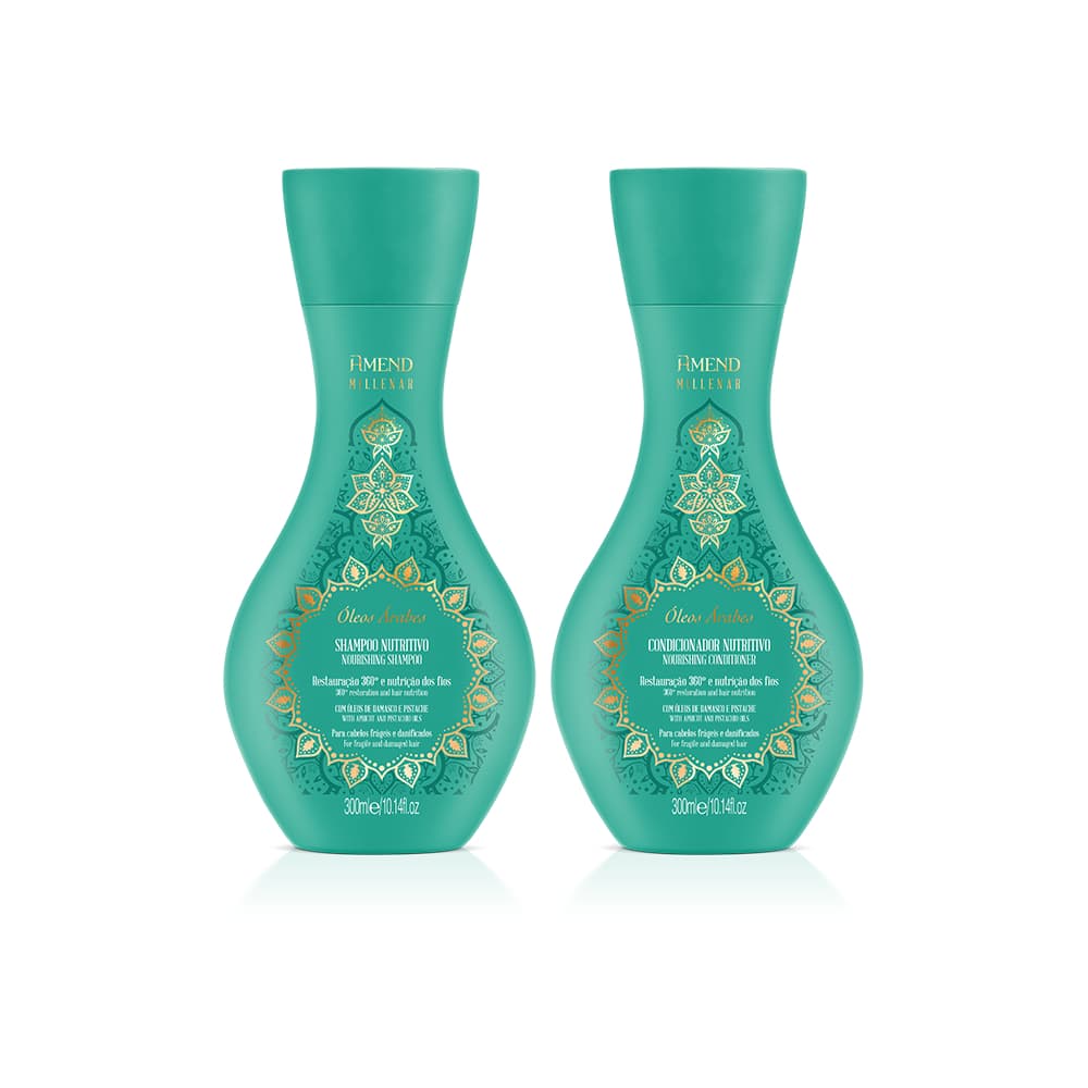 Amend Millenar KIT Óleos Árabes Shampoo e Condicionador 300ml