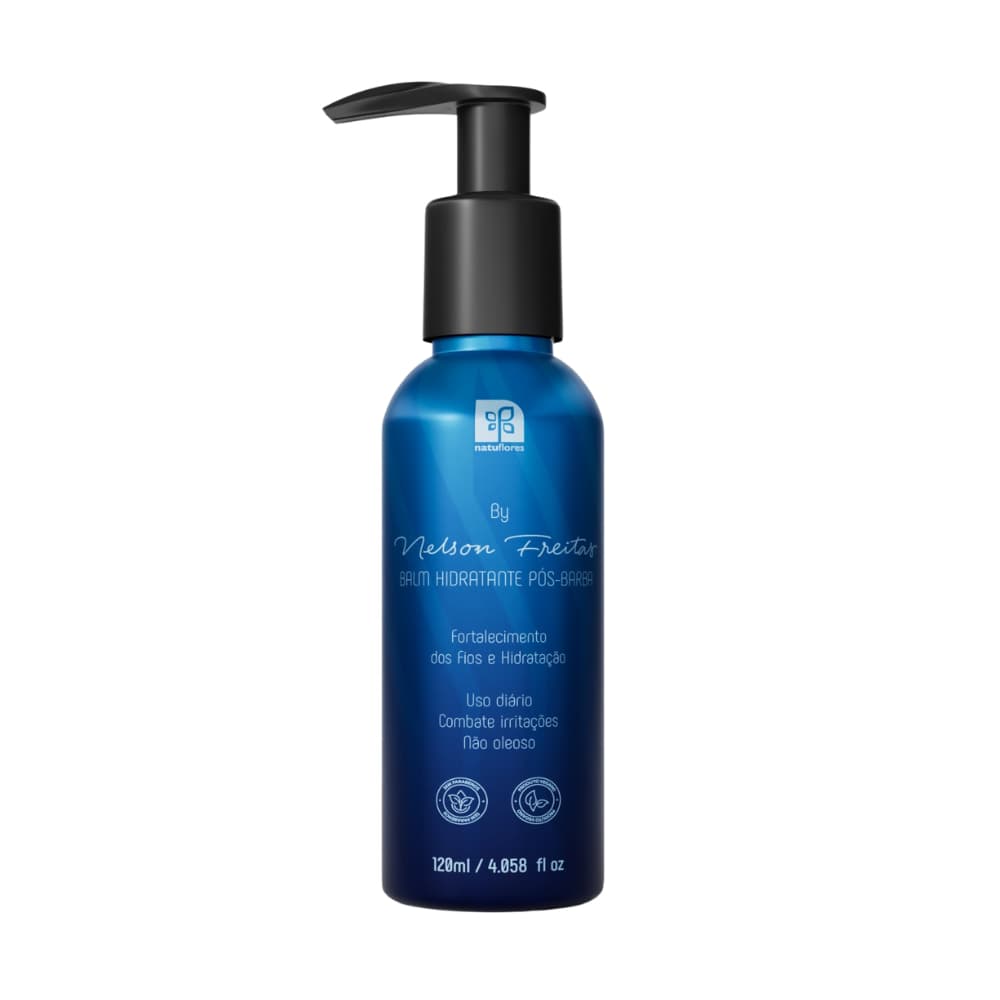 Balm Hidratante Pós Barba By Nelson Freitas 120ml NatuFlores