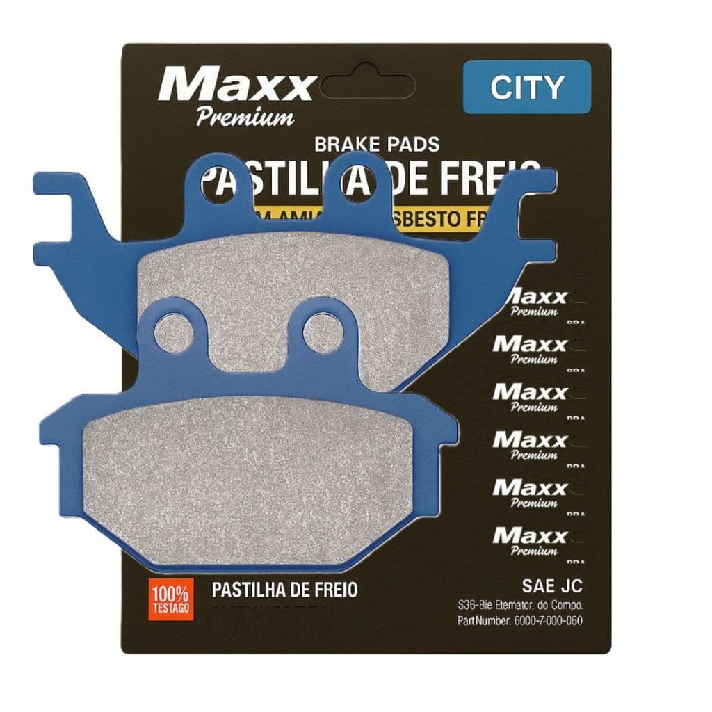 Pastilha de Freio Traseira P/ Dafra Nh 190 / Next 250 / Next 300 / Roadwin 250