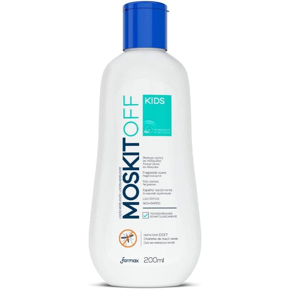 Repelente Kids Frasco Moskitoff 200ml