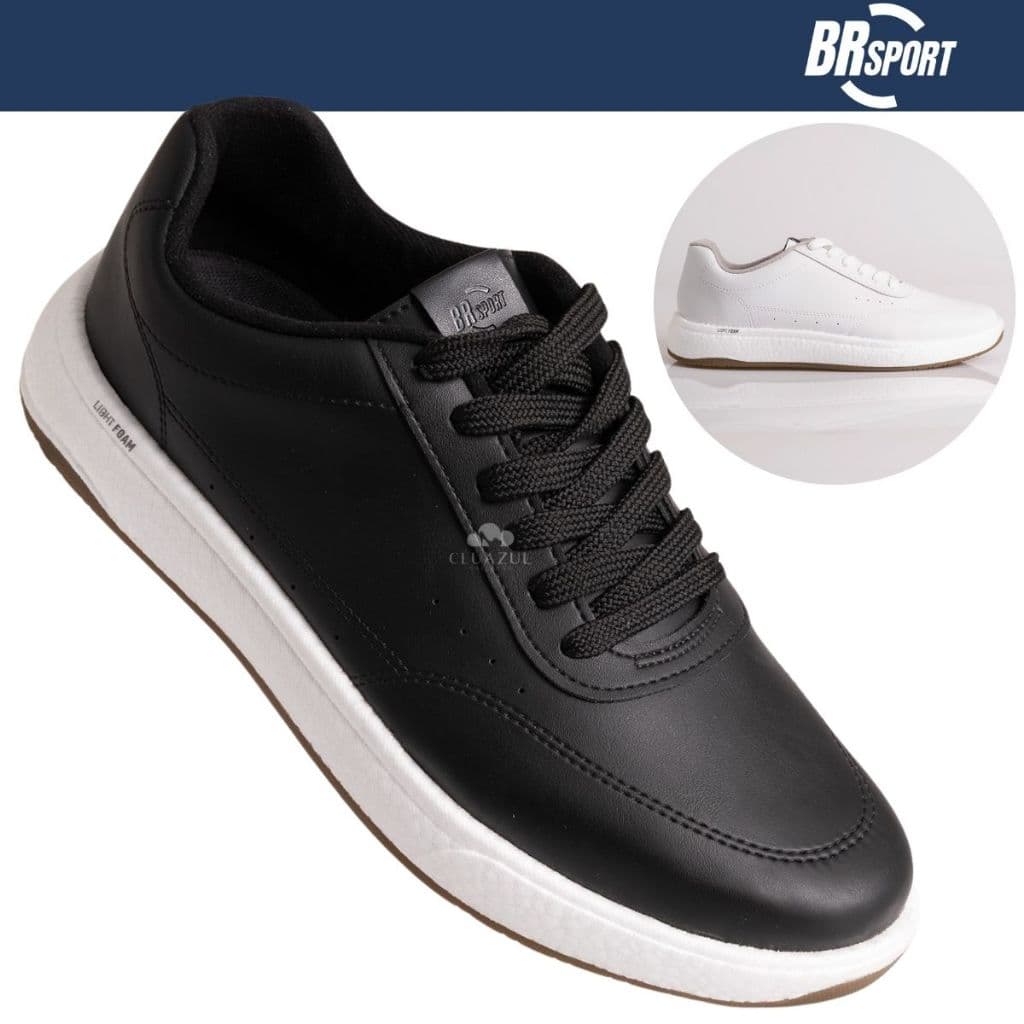 Sapatênis Masculino BR Sport Light Foam Conforto Dia