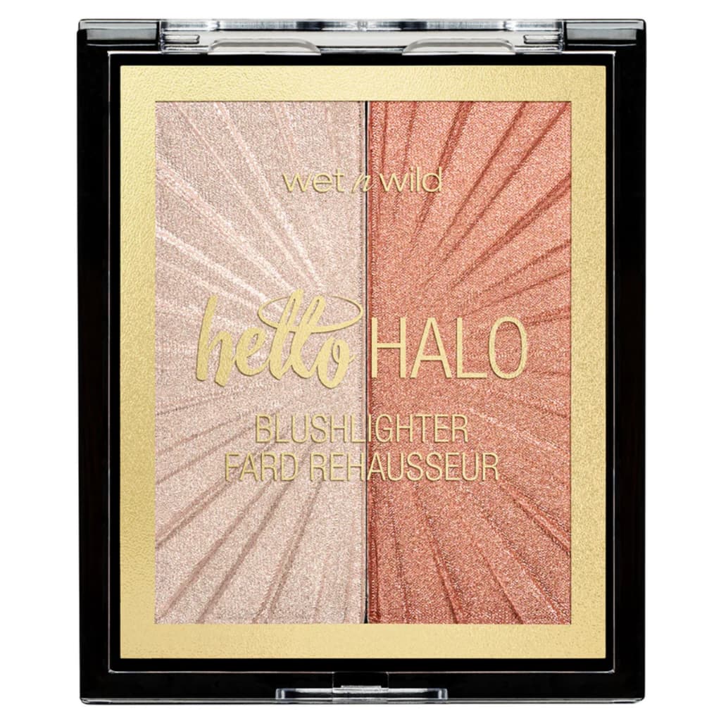 Blush E Iluminador Wet N Wild Duo Em Pó Luminoso e Radiante - Mega Glo Blushlighter