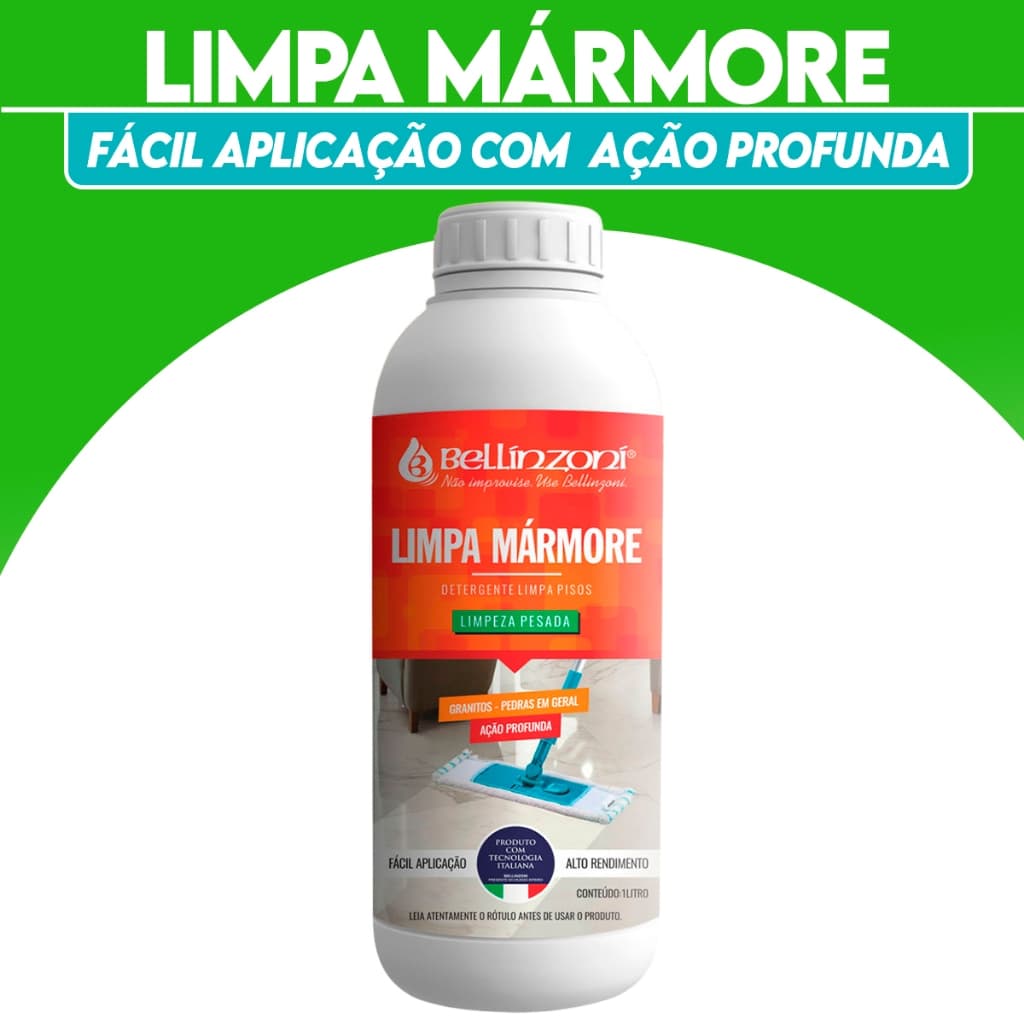 Limpeza Profunda Para Mármores e Pisos Bellinzoni 1L