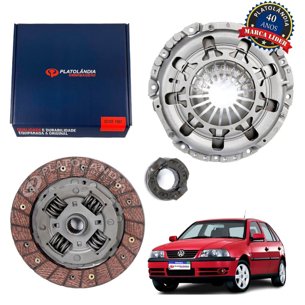 Kit Embreagem Completa Gol Parati G2 G3 G4 8V 16V 1997 a 2008