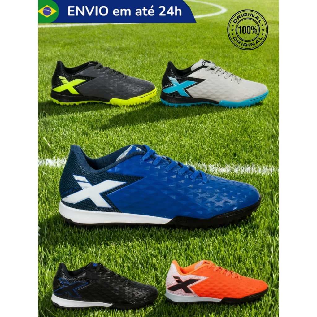 Chuteira Infantil Society Criança Escola Treino Jogo Resistente Grama Sintética Impermeável Leve