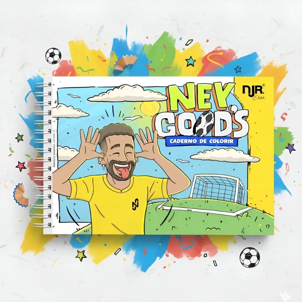 Ney Goods – Produto Oficial de Colorir do Neymar Jr.