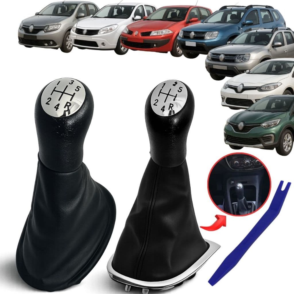 Manopla Bola Cambio Marcha Para Sandero Renault Sandero Logan Magne Duster Fluence Captur 2007/2020