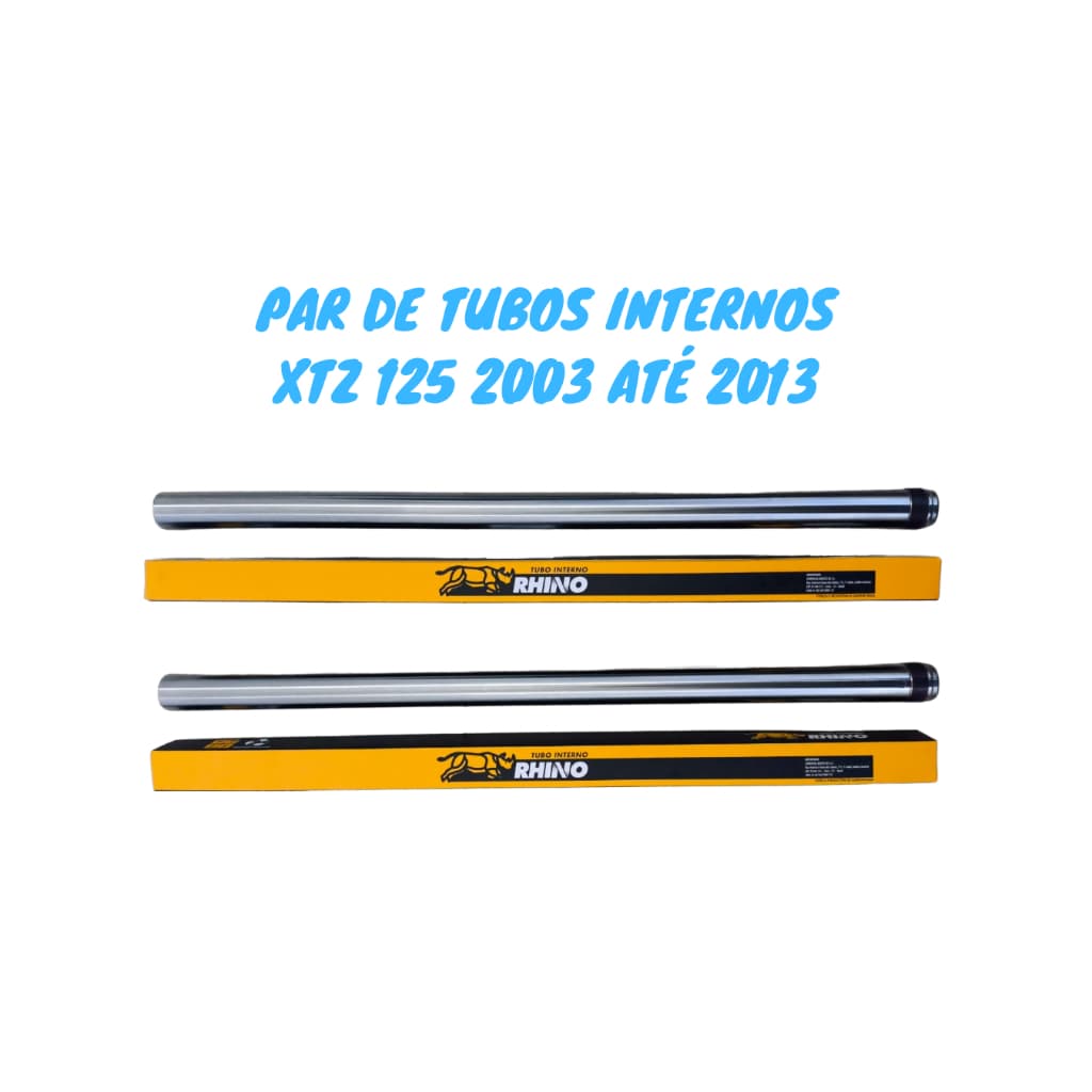 Par De Tubo Interno Cilindro Bengala Yamaha Xtz 125 2003 Até 2013