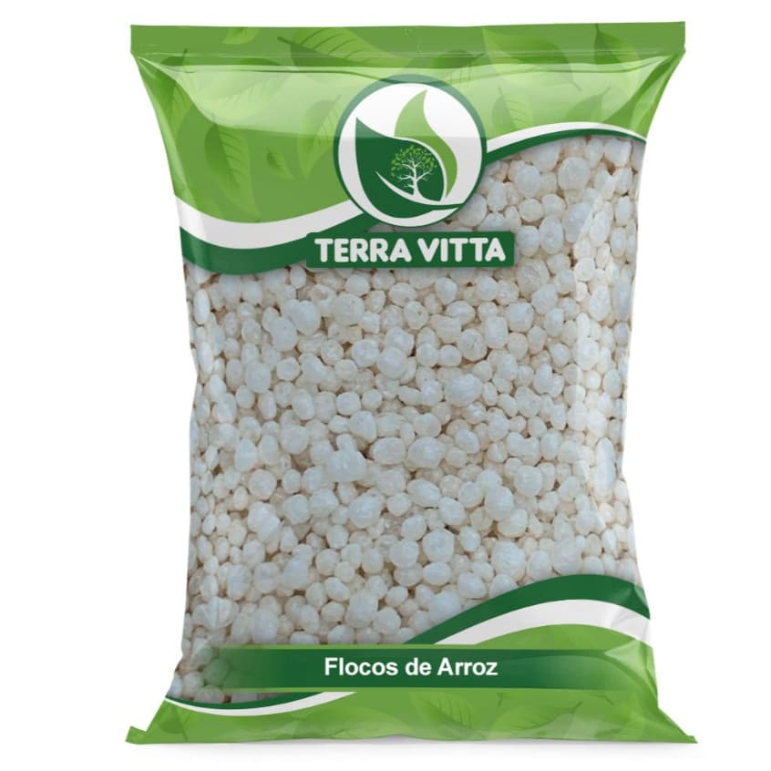 Flocos de Arroz Sem Açúcar Premium