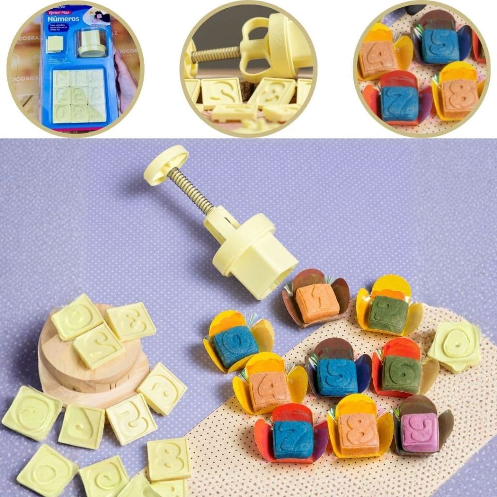 Kit Para Ejetor Max Números (Blue Star)//(CHOCO)