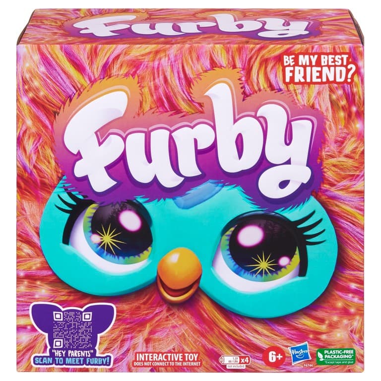 Furby Coral Pelúcia Interativa - Hasbro F6744