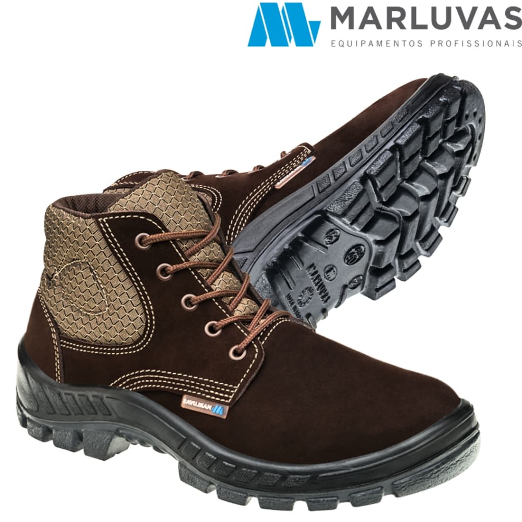 Bota linha Trekking 50B26 Bico de Plástico Marluvas NUB