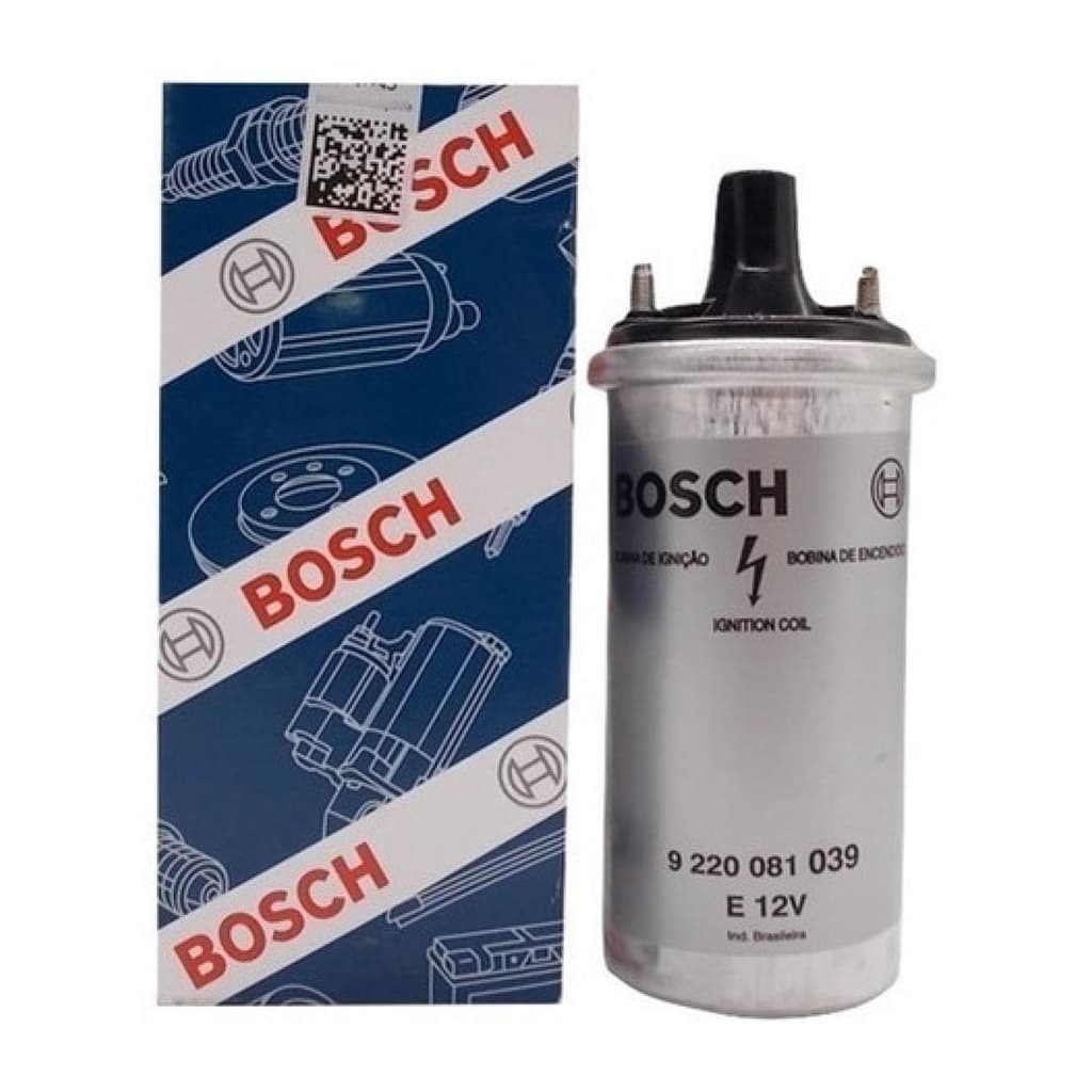 Bobina Ignicao 12v Sem Pino Fusca 1977 1978 1979 Bosch