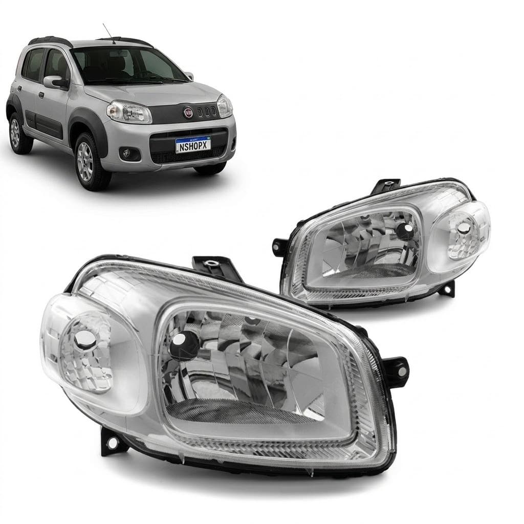 Par Farol Uno Way/Attractive/Vivace | Lado Direito e Esquerdo | Encaixe Original | Alta Qualidade