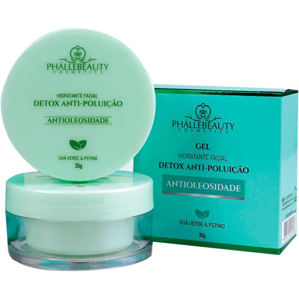 Gel Facial Detox Anti-Poluição PhálleBeauty PH0560