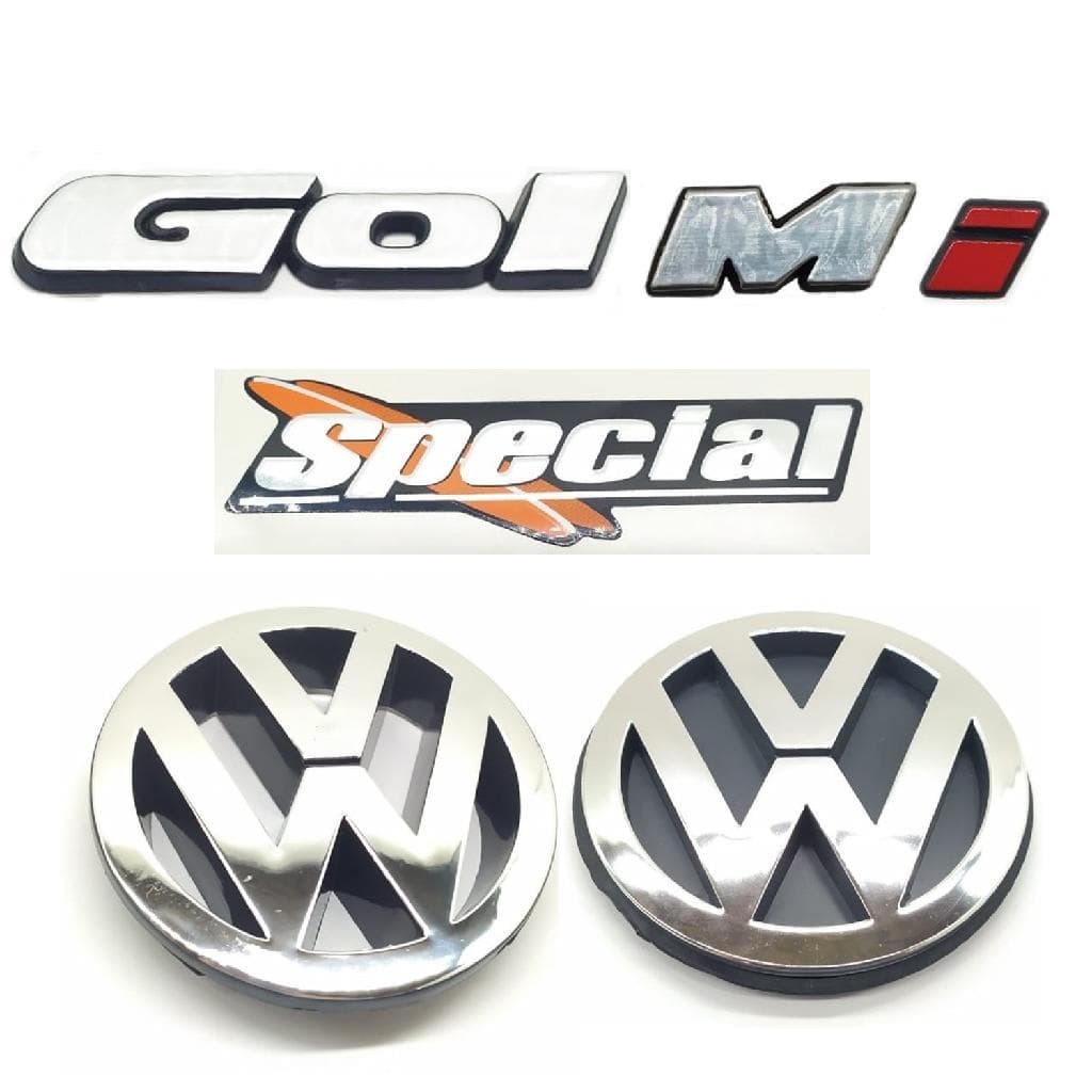 Kit Emblemas Gol Mi Special  Bola G2  1995 À 1999