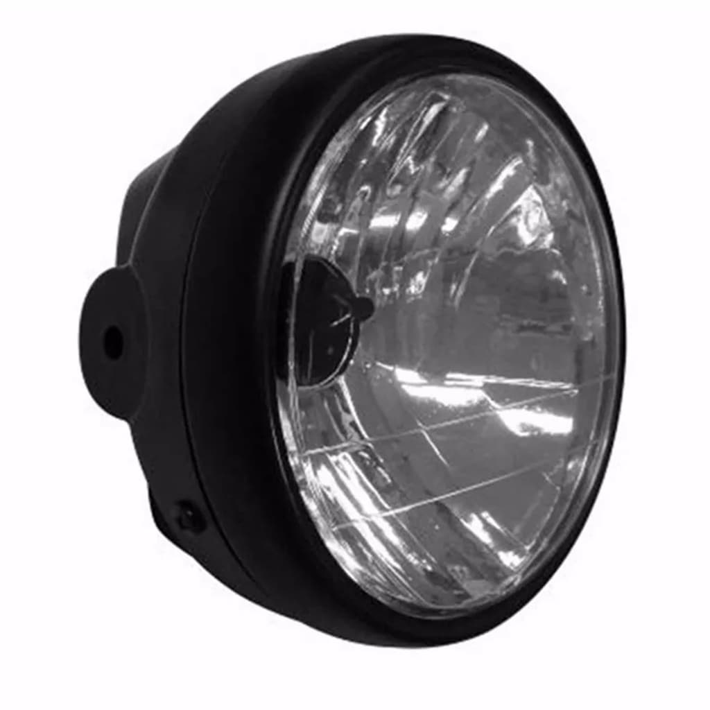 FAROL COMPLETO TITAN 125 2000 ATÉ 2004 / FAN 125 2004 ATÉ 2008 COM ARO PRETO
