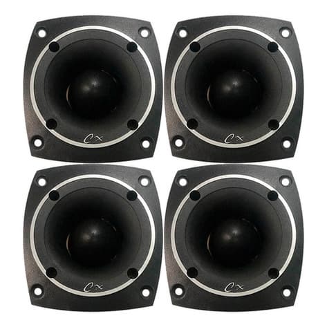 KIT 4 TWEETER COMPET 150W 8 OHMS PROFISSIONAL