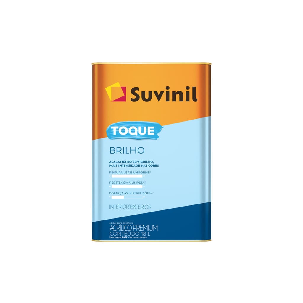 Tinta Toque Brilho Cores Básicas 18L Suvinil