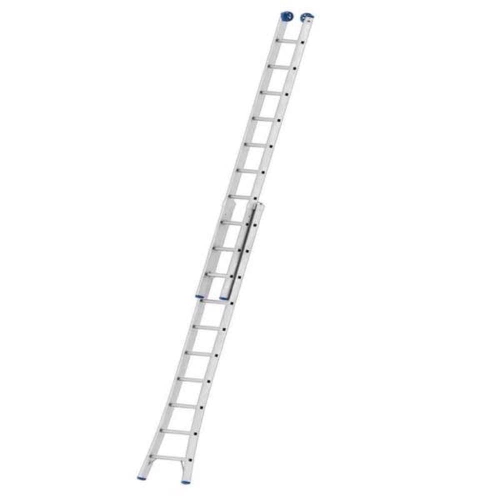 Escada de Alumínio Extensiva 2 x 10 Degraus 3.09 x 5.05 Metros EVALD