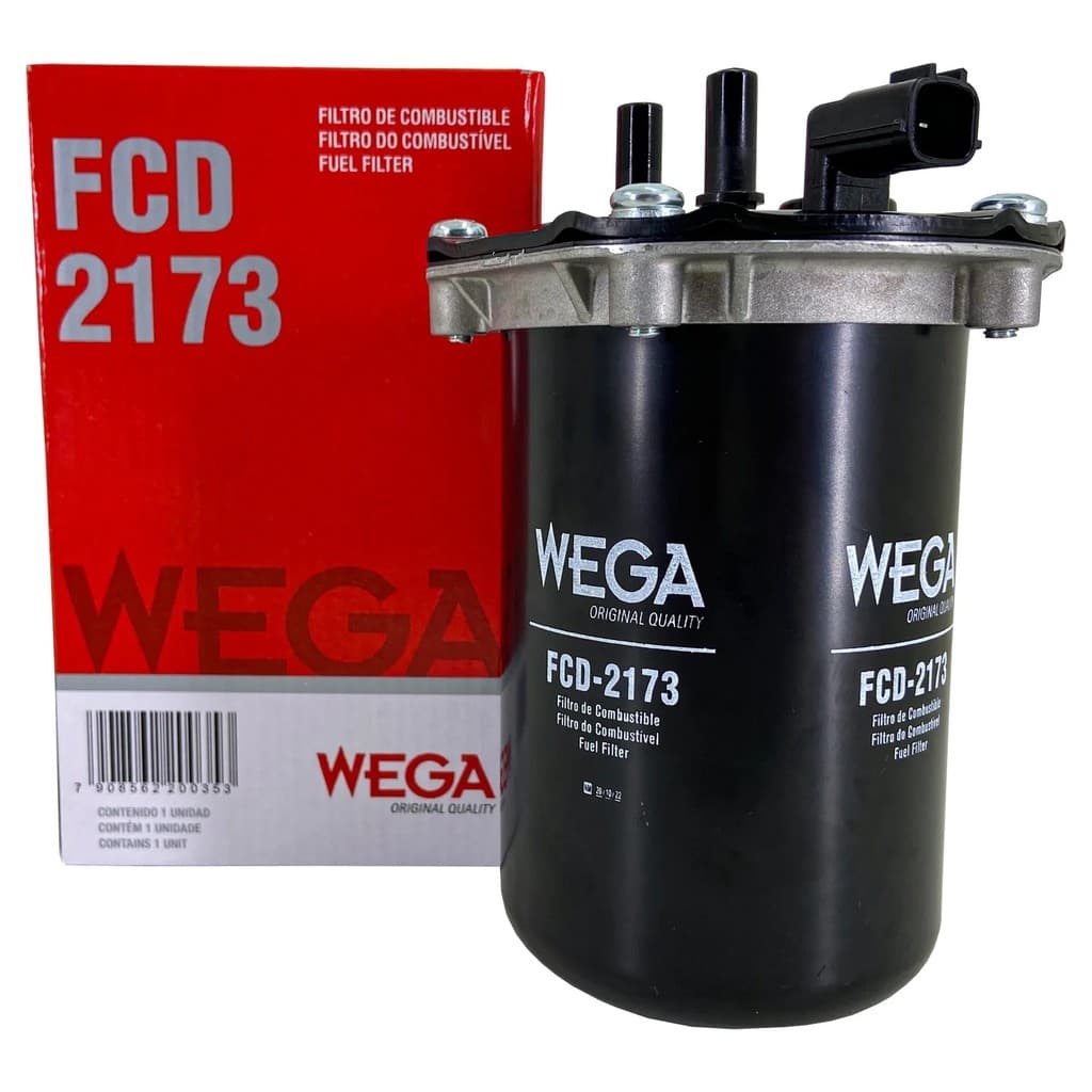 Filtro de Combustível Diesel Nissan Frontier 2.3 2017/... Wega FCD2173