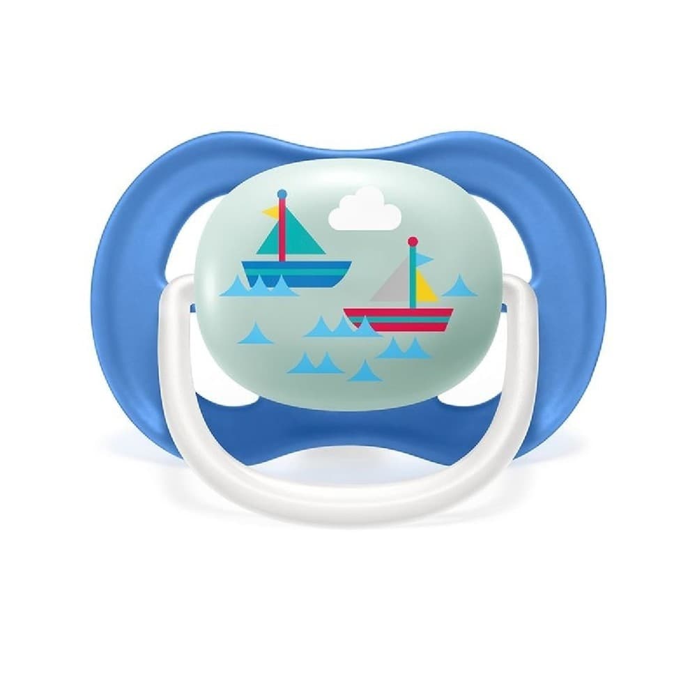 Chupeta Philips Avent Ultra Air Happy Navio 6-18 Meses 1 Unidade