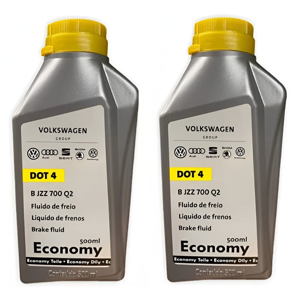 2 Fluido De Freio Dot 4 Gol Fox Jetta Golf Amarok Original V