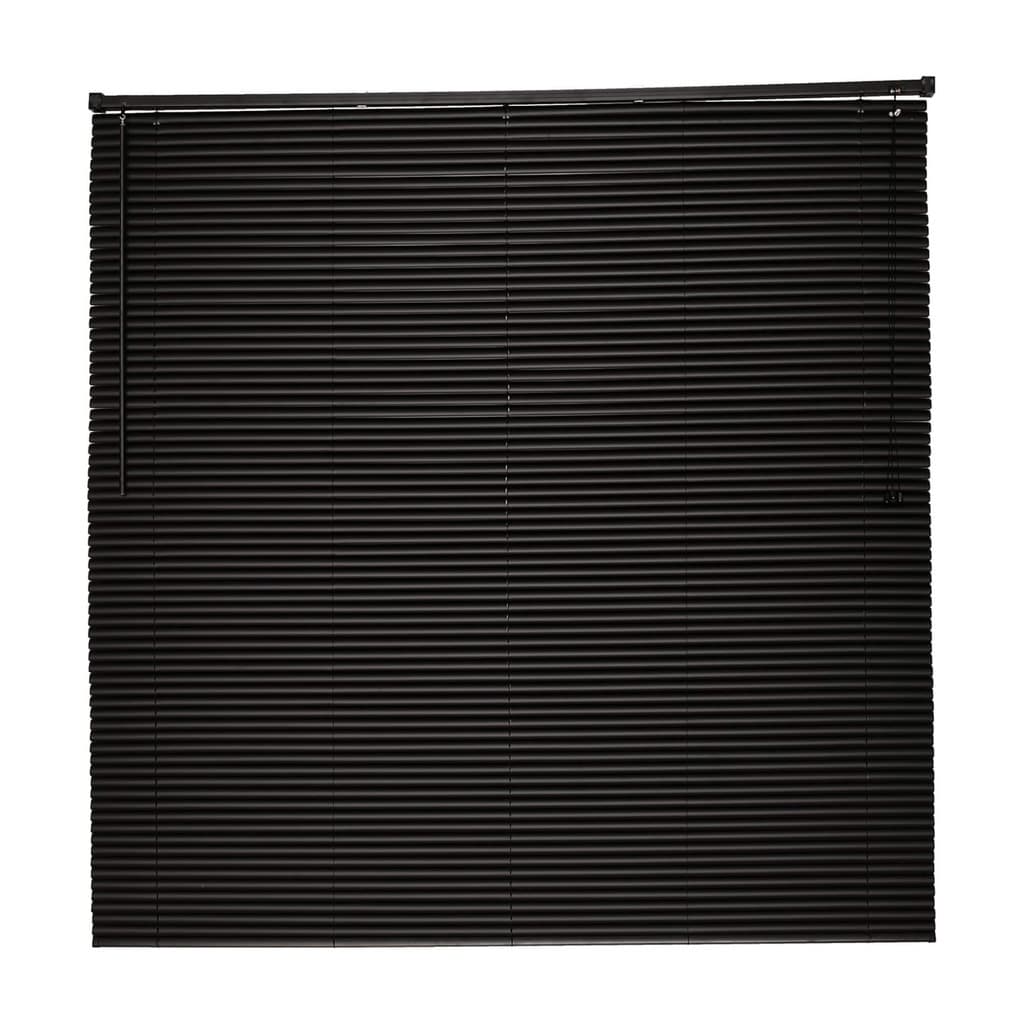 Persiana Horizontal PVC 25mm 140x130cm Preta Conthey Evolux - D148034C