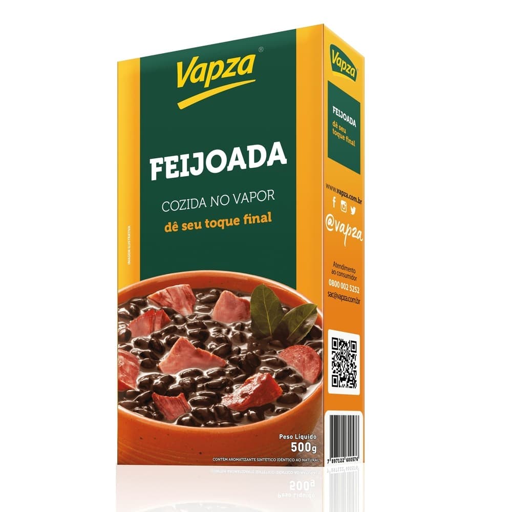 Feijoada Cozida 500G Vapza