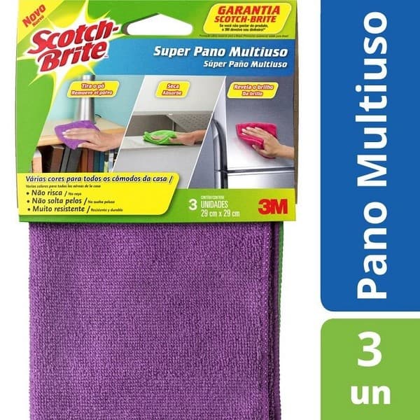 Super Pano Multiuso SCOTCH-BRITE 3 Unidades 3M
