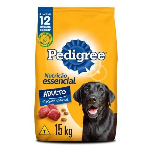 Ração Pedigree Nutrição Essencial Cães Adultos 15 kg