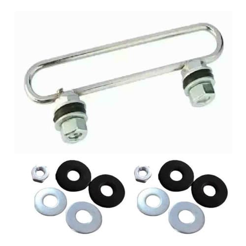 Guia Cabo Aço Zincado Yamaha Ybr Factor Cromado M42
