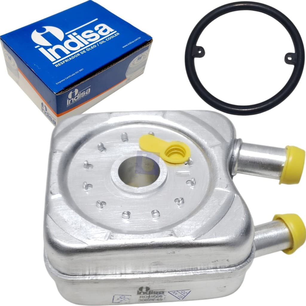 Radiador De Oleo Trocador De Calor Indisa Golf Polo Santana Bora Gol G1 G2 G3 G4 1.6 1.8 2.0 Ap