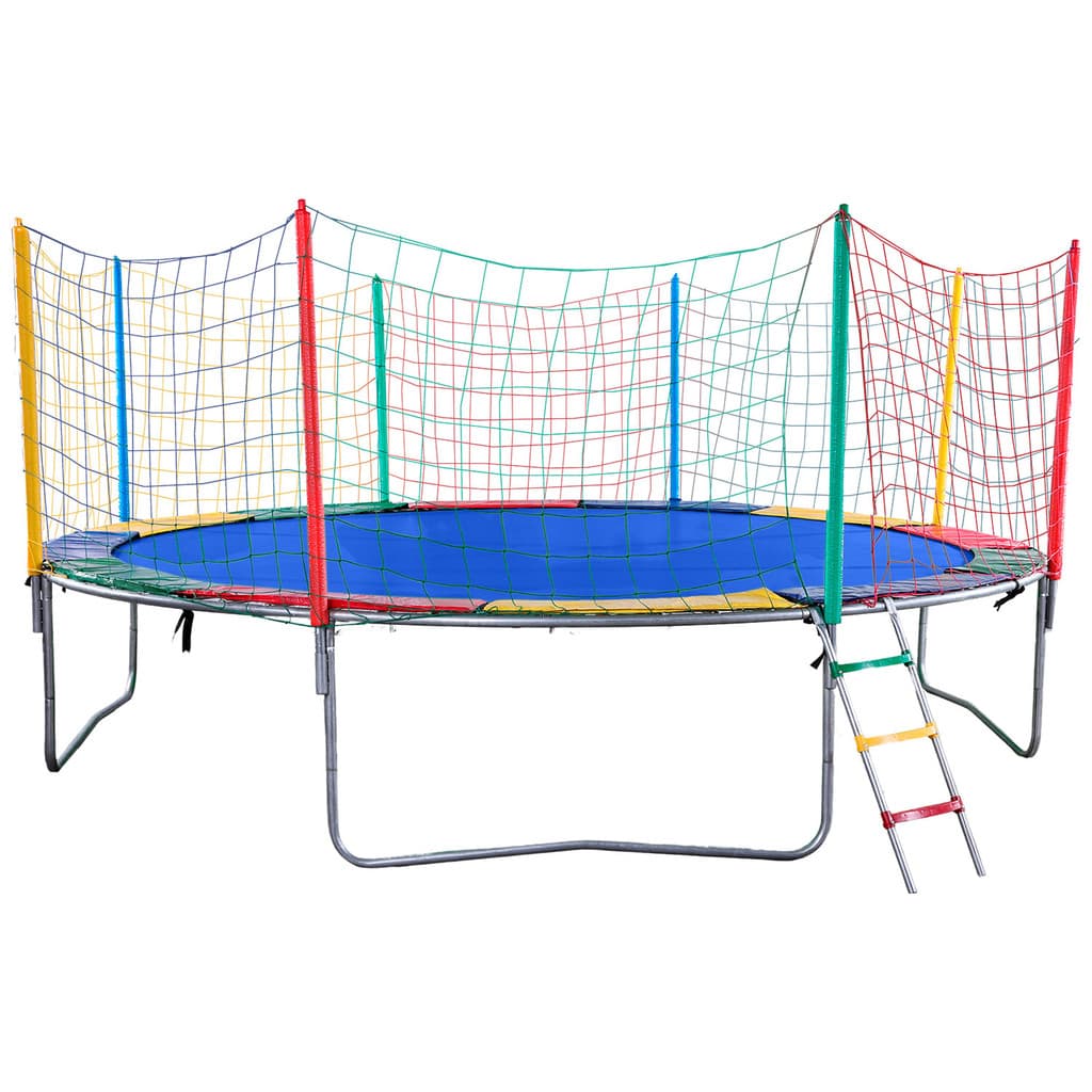Cama Elastica Pula Pula 3,66m Nacional Profissional PapiBrink Suporta 250kg