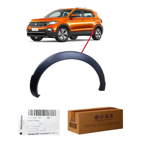 Moldura Paralama T Cross Traseiro Direito 2gm8548209b9 Vw