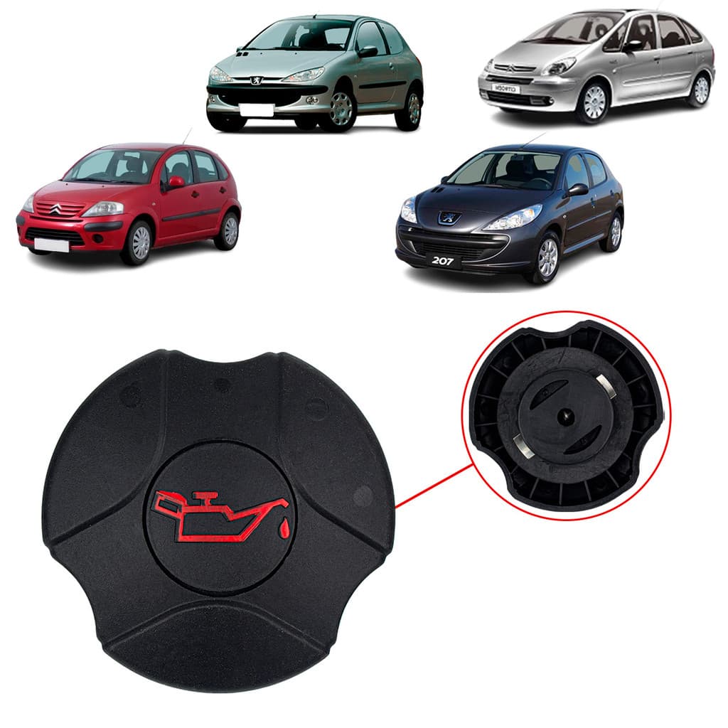 Tampa de Óleo motor Peugeot 106 206 207 208 hoggar partner 91 A 17 Citroën Aircross 1.5 8V 15 A 20 C3 1.4 8V 02 A 12