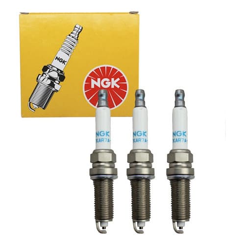 Jogo 03 Velas Ignição Sandero 1.0 12v 3 Cilindros Original Ngk