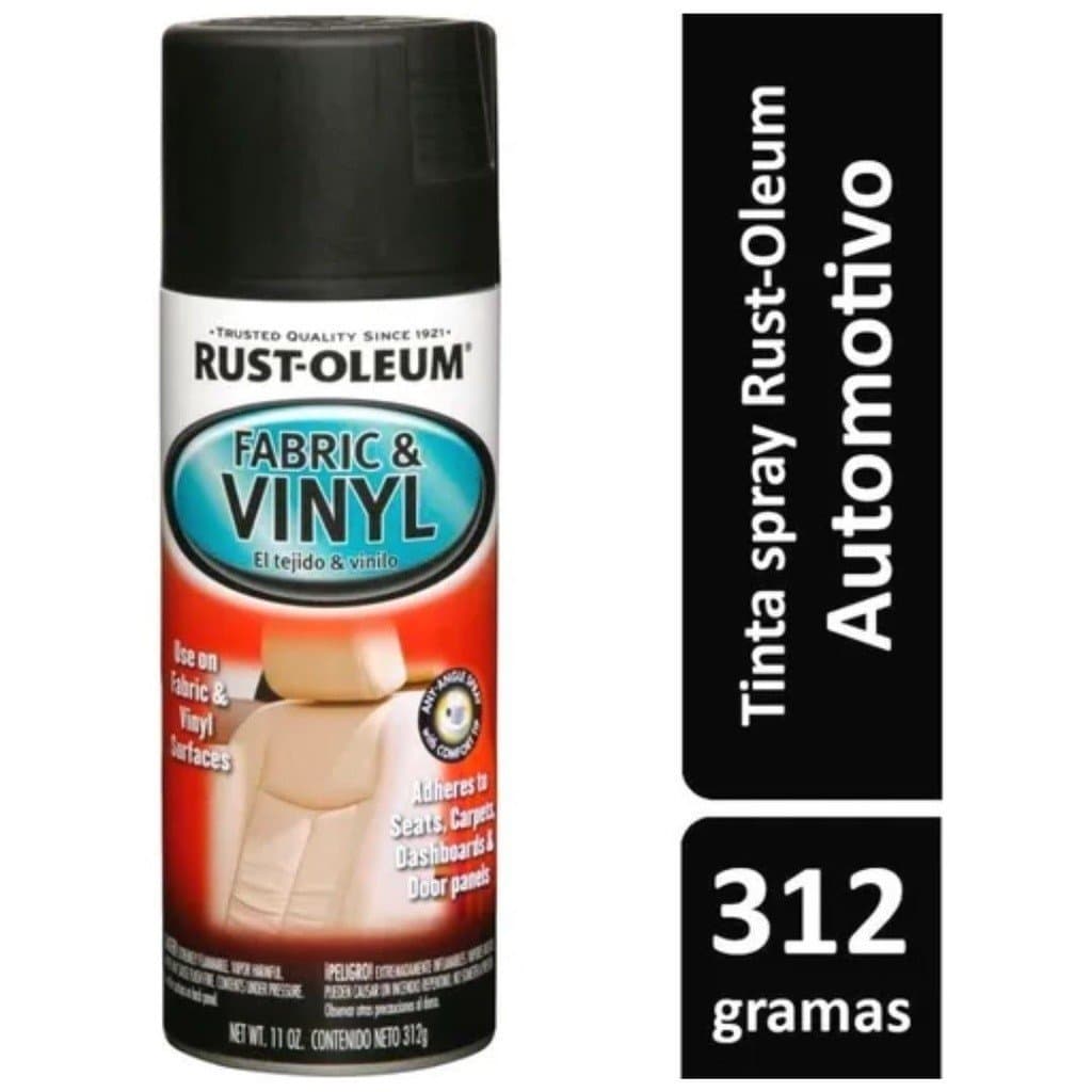 Spray Automotiva Para Tecidos E Vinil Preto Rust Oleum